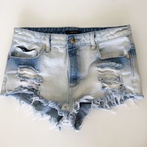 Forever 21 High Rise Denim Shorts